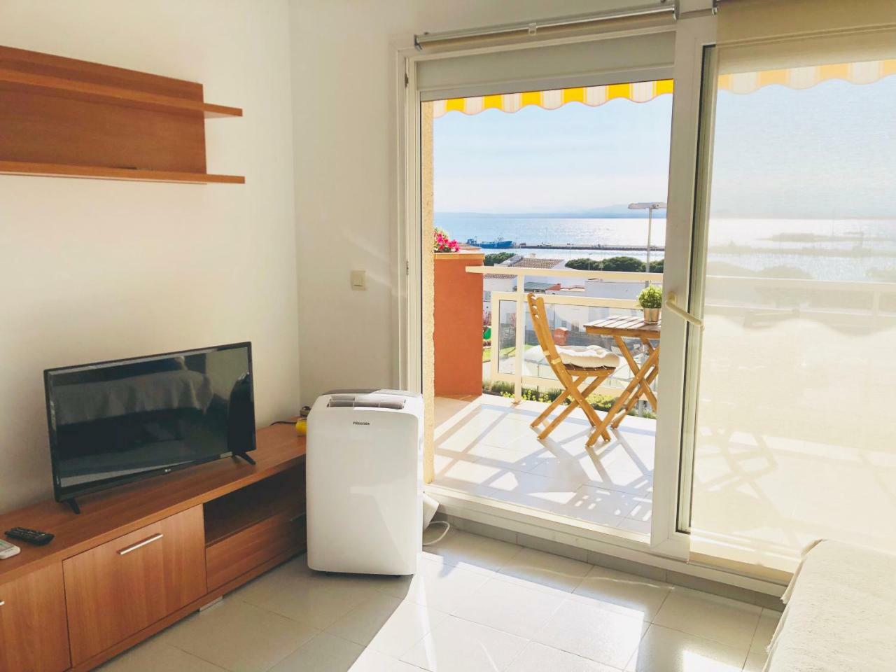 Roc Mar 3 3D - Apartamento Cerca Del Centro Y De La Playa - Terraza Con Vistas Al Mar Y Al Puerto Росас Экстерьер фото